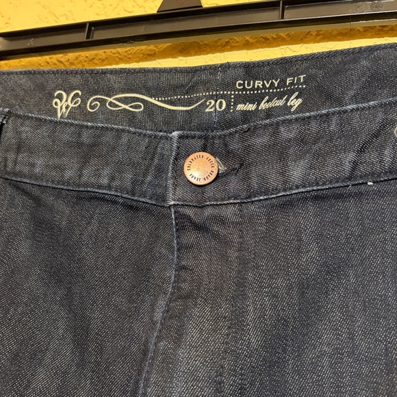 Coldwater Creek Dark Blue Boot Cut Pants - Picture 3 of 4